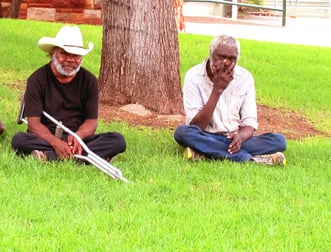 die Männer wirkten passiv und demotiviert 
