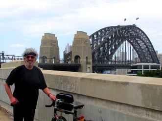 dieses Bild entstand am ersten Tag in Sydney