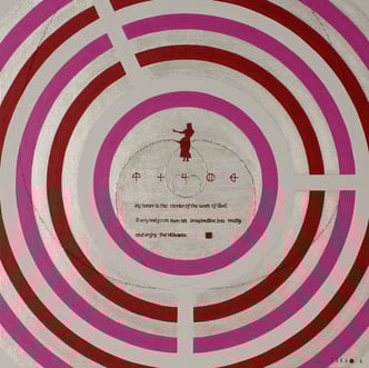 MU'S  HAWAII  7  530mm×530mm  S10   Acrylic, wood   2017