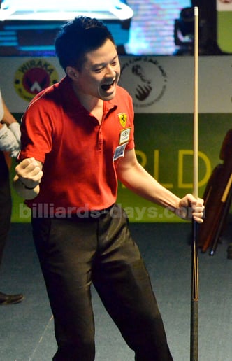 Ko Pin Yi from Chinese Taipei won 2015 World Pool Championship