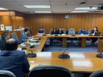 フィリピン工業省との打ち合わせ