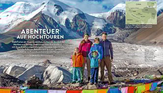 Thomas Zwahlen, Himalaya Tours, Reportage, Globetrotter Magazin, Schweiz Familie, Die Alpen, 4-Seasons, Fotospiegel