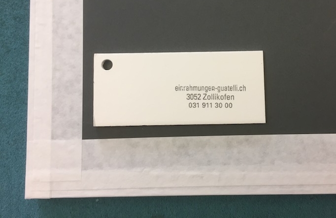 Bilderglas ersetzen - Päckli