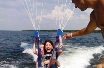 Activités nautique sur le lac de biscarrosse