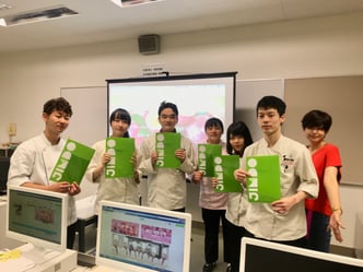 参加生徒への授業