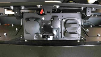 Elektroanschluß des Sion Solarfahrzeug der Firma Sono Motors Foto Solarstrom Simon