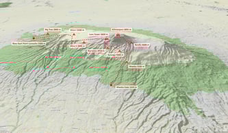 Trekking Vollmond Kilimanjaro Fullmoon