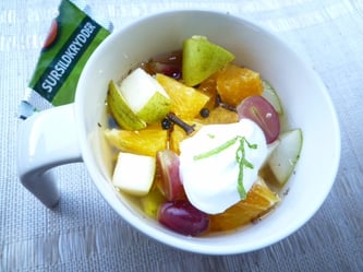 jul dessert fruktcocktail