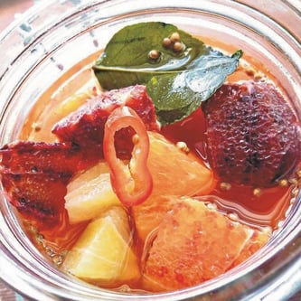 blodappelsin dessert oppskrift