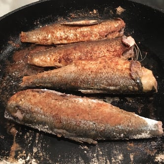 stekt sild billig mat