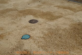 固化後の表情6(施工時の継手)