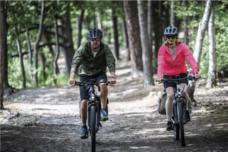 Mit dem Elektrorad durch Mecklenburg-Vorpommern. Foto: Diamant/Maik Scharfscheer