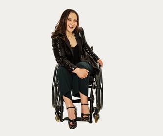 Kristina Vogel sagt: „Fahrradfahren liegt einfach in meiner DNA“. ©(Deutscher Fahrradpreis/ Katrein Brenner)