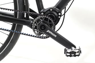 Das 12 Gang Pinion-Getriebe sorgt für Fahrspaß