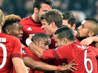 Der FC Bayern trifft im Viertelfinale der Champions League auf Benfica Lissabon. Foto: Peter Kneffel