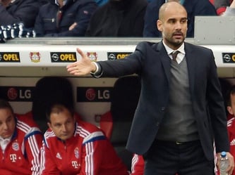 Für Bayern-Trainer Pep Guardiola ist das Spiel die «erste Rückkehr nach Barcelona, meinem Zuhause». Foto: Federico Gambarini
