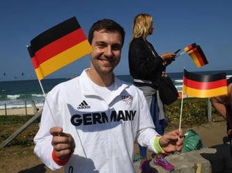 Timo Boll wird bei der Eröffnungsfeier die deutsche Fahne tragen. Foto: Bernd Thissen
