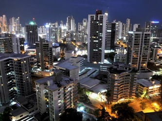 Blick auf die Skyline von Panama-Stadt. Foto: Alejandro Bolivar/Archiv