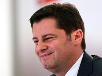 Christian Seifert verkündete die Rekordzahlen. Foto: Frank Rumpenhorst