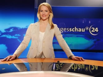 Bald auch mal in voller Schönheit: Tagesschau-Sprecherin Judith Rakers. Foto: Angelika Warmuth