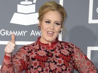Adele bricht alle Rekorde: Ihr Clip zur neuen Single «Hello» wurde in den ersten 48 Stunden 50 Millionen Mal angeklickt. Foto: Mike Nelson/Archiv