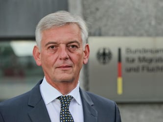 Der Präsident des Bundesamtes für Migration und Flüchtlinge (BAMF), Manfred Schmidt, Schmidt tritt zurück. Foto: Daniel Karmann