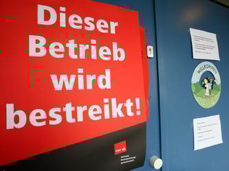 Geschlossene Kindertagesstätte in Hannover: Ein Ende des Kita-Tarifstreits ist derzeit nicht in Sicht. Foto: Holger Hollemann/Archiv
