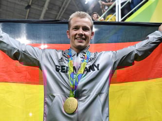 Fabian Hambüchen macht nach dem Ende seiner internationalen Turnkarriere erstmal ein Praktikum als Lehrer. Foto: Lukas Schulze