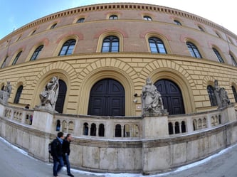 Die Bayerische Staatsbibliothek (BSB) in München. Foto: Frank Leonhardt/Archiv