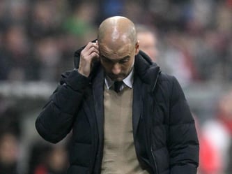 Pep Guardiola muss eine Antwort auf die Extrem-Defensive der Gegner finden. Foto: Fredrik von Erichsen