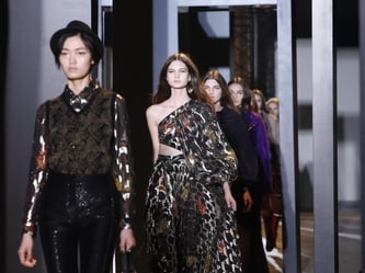 Modische Rückkehr für John Galliano: Bei den Prêt-à-Porter-Schauen in Paris zeigte er seine Entwürfe für Maison Margiela. Foto: Guillaume Horcajuelo