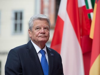 Bundespräsident Joachim Gauck. Foto: Sebastian Kahnert/Archiv