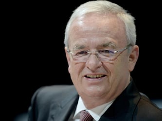 Der VW-Vorstandsvorsitzende Martin Winterkorn. Autoexperte Dudenhöffer hält den Spitzenmanager für nicht länger tragbar. Foto: Bernd Weißbrod