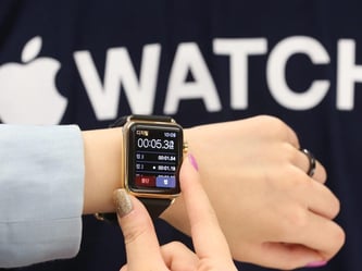 Apple selbst gibt keine Zahlen über den Absatz seiner Computer-Uhr heraus. Foto: Yonhap