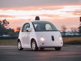 Googles «Self-driving vehicle». Nur 44 Prozent der Deutschen würden in ein solches selbstfahrendes Auto einsteigen. Foto: Google