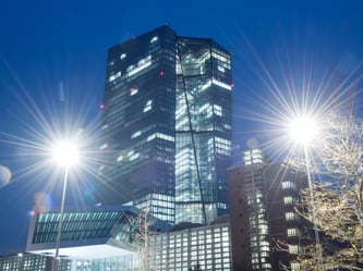Der Neubau der Europäischen Zentralbank in Frankfurt am Main. Foto: Boris Roessler