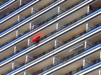 Sog. Plattenbau im Berliner Stadtteil Mitte. Foto: Wolfgang Kumm/Illustration