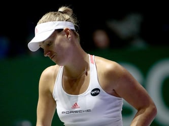 Angelique Kerber bei einem Turnier. Foto: Wallace Woon/Archiv