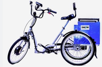 Das neu entwickelte  E-Trike der Technischen Universität München (TUM) (Foto: TUM / SWM / MVG)