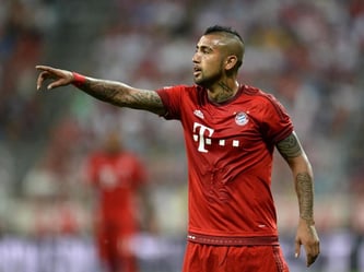 Arturo Vidal hat bereits seinen Platz im Bayern-Team gefunden. Foto: Andreas Gebert
