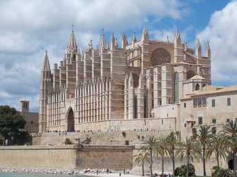 Die bekannte Kathedrale von Palma in Hauptstadt der Bale-areninsel Mallorca (Symbolbild; Foto: pixabay.com / Hans)