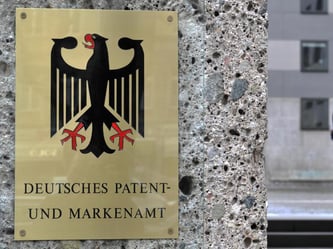 Eingang zum Deutschen Patent- und Markenamt in der Zweibrückenstraße in Münche. Foto: Frank Leonhard