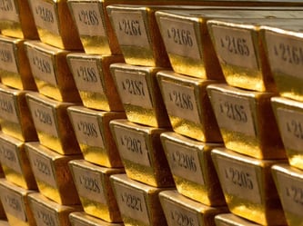 Goldbarren der Deutschen Bundesbank: Das Edelmetall gilt Anlegern in wirtschaftlich turbulenten Zeiten als sicherer Hafen. Foto: Bundesbank/Archiv