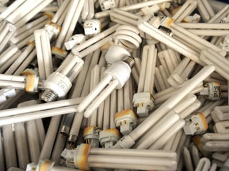 Für Verbraucher kann das giftige Schwermetall Quecksilber im Haushalt zur Gefahr werden, wenn die Energiesparlampe zerbricht. Foto: Patrick Seeger