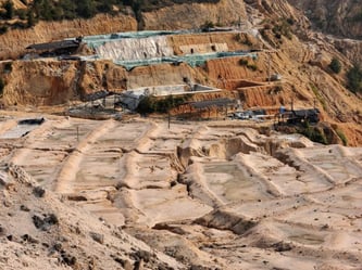 Tagebau im chinesischen Ganxian: Der Markt um Seltene Erden wurde offenbar massiv überschätzt. Foto: Str