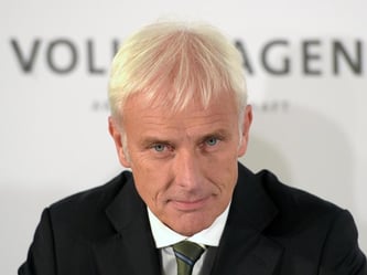 Matthias Müller, neuer Vorstandsvorsitzender der Volkswagen AG. Auf Müller kommen bei Volkswagen nun schwierige Aufgaben zu. Foto: Julian Stratenschulte