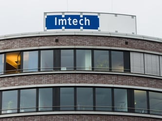 Imtech-Zentrale in Hamburg: Die Baufirma hatte am 6. August Insolvenz angemeldet. Foto: Daniel Bockwoldt/Archiv