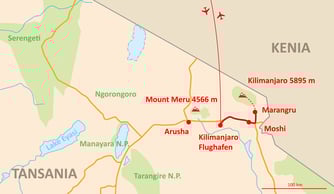 Trekking Marangu Kilimanjaro - Coca-Cola-Route - Aktivferien