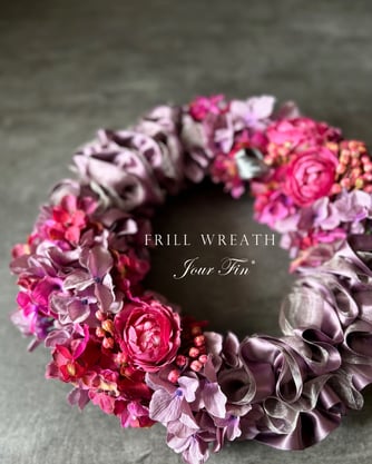 JourFin　ジュールフィン　アーティフィシャルフラワー　アーティフィシャルフラワーレッスン　資格取得コース　フラワー　フラワーレッスン　クラフト　フラワー教室　リボン教室　リボン　リボンワーク　りぼん　フラワーアレンジメント　リース　フリルリース