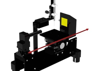 接触角計Y軸方向説明イラスト